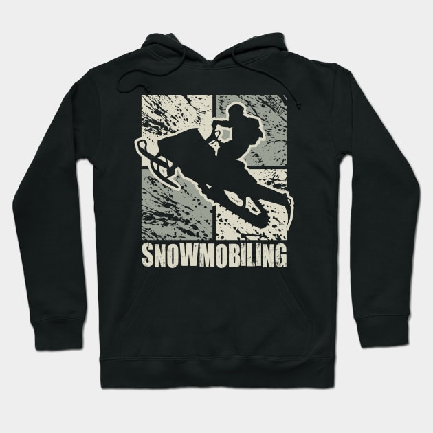 Snowmobiling Stunt Art Hoodie by OffRoadStyles